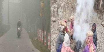 কনকনে শীত ও ঠান্ডায় স্থবির হচ্ছে কুড়িগ্রামের জনজীবন