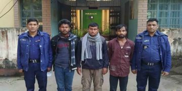 কুড়িগ্রামের উলিপুরে মহিষ চুরি করে পালানোর সময় আটক ৩