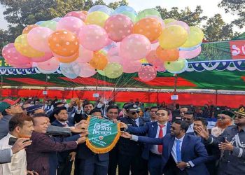 বিভিন্ন কর্মসূচিতে ভালুকায় মহান বিজয় দিবস উদযাপন