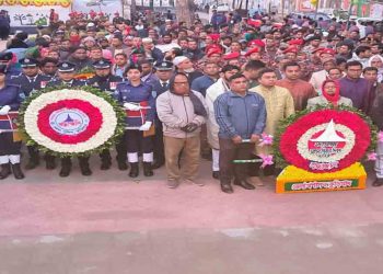 যথাযোগ্য মর্যাদায় কুড়িগ্রামে মহান বিজয় দিবস উদযাপন