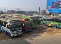 রাঙ্গামাটির সঙ্গে সারাদেশে বাস চলাচল বন্ধ