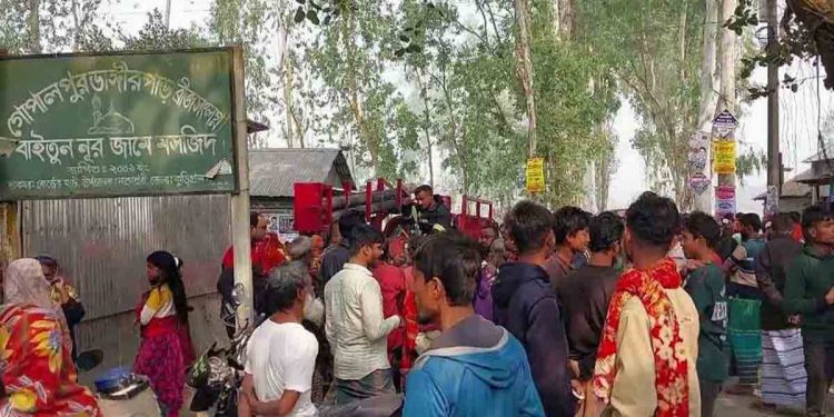 কুড়িগ্রামের নাগেশ্বরীতে মোটরসাইকেল দুর্ঘটনায় নিহত ১, আহত ১