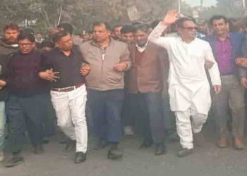 নাচোলে ধানের শীষের পথসভা জনসমুদ্রে পরিণত হয়েছে