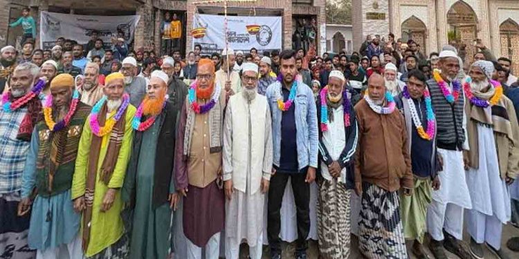 চাঁপাইনবাবগঞ্জে বিএনপি কর্মীদের জামায়াতে যোগদান