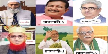 রাজশাহীর ৬ আসনের ফলাফল: চারটিতে বিএনপি, দুটিতে জামায়াতের জয়