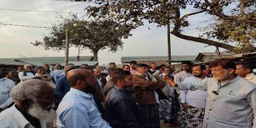 মানুষের দ্বারে দ্বারে গিয়ে লাঙ্গল প্রতীকে ভোট চান: মুঃ খুরশিদ আলম (বাচ্চু)