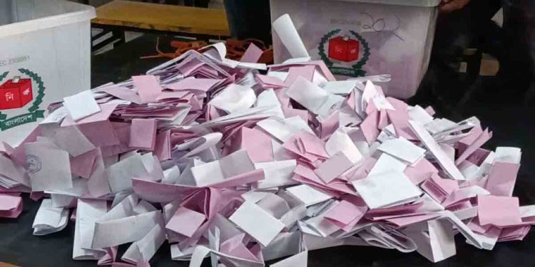 ভোটগ্রহণ শেষ, এখন অপেক্ষা ফলাফলের