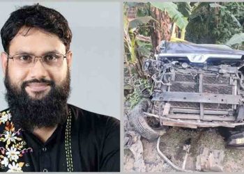 কুড়িগ্রাম-২ আসনের এমপি অল্পের জন্য প্রাণে রক্ষা পেলেন 