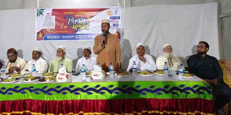 শিবগঞ্জে সাংবাদিক ও বিশিষ্টজনদের সম্মানে জামায়াতের ইফতার মাহফিল