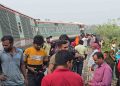 সান্তাহারে নীলসাগর এক্সপ্রেসের ৯ বগি লাইনচ্যুত, রেল যোগাযোগ বন্ধ