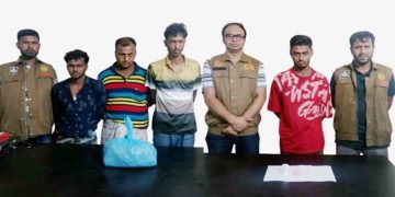 রাজশাহীতে আরএমপি’র মাদকবিরোধী অভিযানে ৪ মাদক ব্যবসায়ী গ্রেপ্তার; গাঁজা ও ইয়াবা উদ্ধার