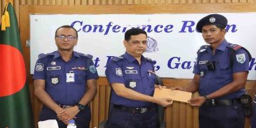 গাইবান্ধায় মার্চ মাসের ‘সেরা সার্জেন্ট’ নির্বাচিত জাহাঙ্গীর