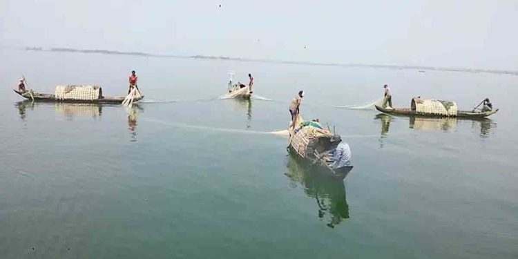 কাপ্তাই হ্রদে মাছ শিকারে নিষেধাজ্ঞা জারি