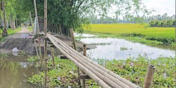 কুড়িগ্রামে ১৯ লাখ টাকার কালভার্টের কাজ বন্ধ ১ বছর, ঠিকাদার উধাও