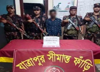 কুড়িগ্রামে ৭৩৮ পিস ভারতীয় ইয়াবাসহ আটক ১