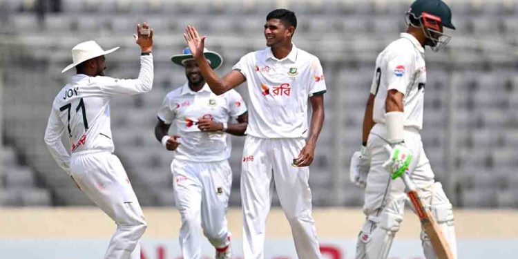 নাহিদ রানার গতির কাছে হারলো পাকিস্তান