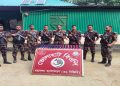 ভোলাহাট সীমান্তে অভিযানে ফেন্সিডিল এর বিকল্প ৯৬ বোতল নেশা জাতীয় Eskuf সিরাপ আটক 