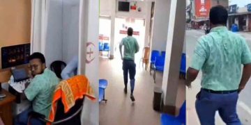 সাংবাদিক দেখে দৌড়ে পালালেন অফিস টাইমে প্রাইভেট হাসপাতালে থাকা চিকিৎসক