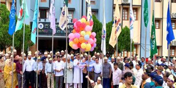 বর্ণিল আয়োজনে রাজশাহী বিশ্ববিদ্যালয়ের ৭৩তম প্রতিষ্ঠাবার্ষিকী উদযাপিত