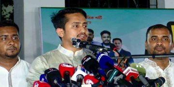 ভোট গণনায় কারচুপি হলে ‘সেই হাত আর থাকবে না’: রাজশাহীতে সারজিস আলম
