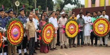 কুড়িগ্রামে যথাযথ মর্যাদায় জুলাই শহিদ দিবস পালিত