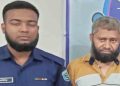 মায়ের ঘরে আগুন দেয়া মাদকাসক্ত ছেলে ফুলবাড়ী থেকে গ্রেফতার