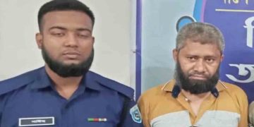 মায়ের ঘরে আগুন দেয়া মাদকাসক্ত ছেলে ফুলবাড়ী থেকে গ্রেফতার