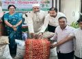 নাচোলে  ক্ষুদ্র ও প্রান্তিক কৃষকদের মাঝে বিনামূল্যে কৃষি উপকরণ বিতরণের উদ্বোধন অনুষ্ঠিত 