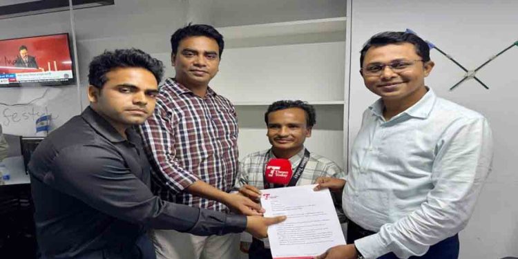 ‘তাজু ভাইকে’ সাংবাদিকতার সুযোগ করে দিল টাইমস টুডে