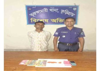কুড়িগ্রামে ইয়াবাসহ কুখ্যাত ‘ট্যাবলেট শহিদুল’ গ্রেফতার