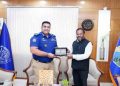 রাজশাহী রেঞ্জ ডিআইজির সঙ্গে ভারতীয় সহকারী হাইকমিশনারের সৌজন্য সাক্ষাৎ