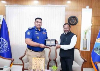 রাজশাহী রেঞ্জ ডিআইজির সঙ্গে ভারতীয় সহকারী হাইকমিশনারের সৌজন্য সাক্ষাৎ