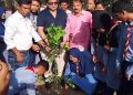 গাইবান্ধা আদর্শ কলেজে বৃক্ষরোপণ ও গাছের চারা বিতরণ
