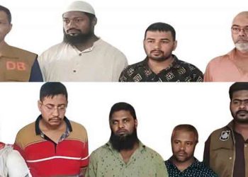 সাহেববাজার স্বর্ণপট্টির কারূশ্রী জুয়েলার্স চুরির ৫ ভরি স্বর্ণ উদ্ধার, গ্রেফতার ৮