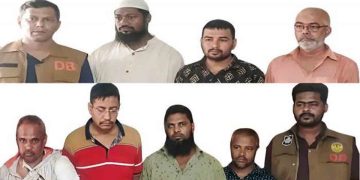 সাহেববাজার স্বর্ণপট্টির কারূশ্রী জুয়েলার্স চুরির ৫ ভরি স্বর্ণ উদ্ধার, গ্রেফতার ৮