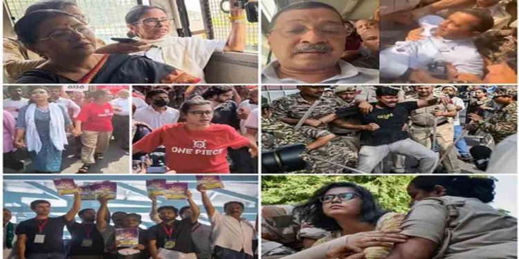 দিল্লিতে সাবেক চার মুখ্যমন্ত্রীসহ আটক ৫ হাজার